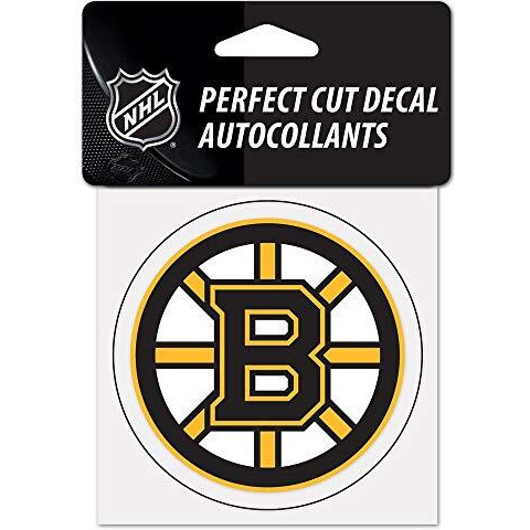 Boston Bruins Decal 4x4 Perfect Cut Color