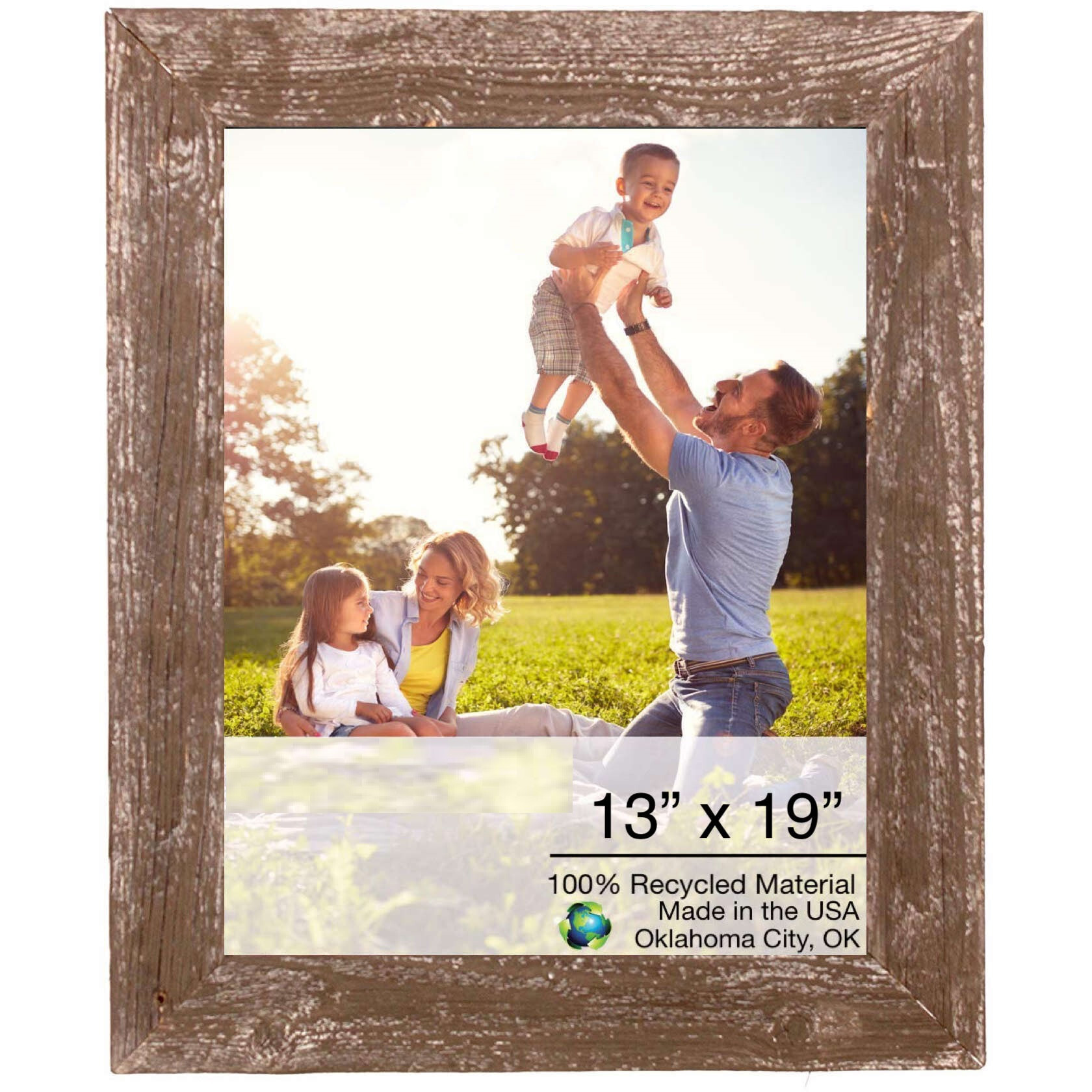 13X19 Rustic Espresso Picture Frame