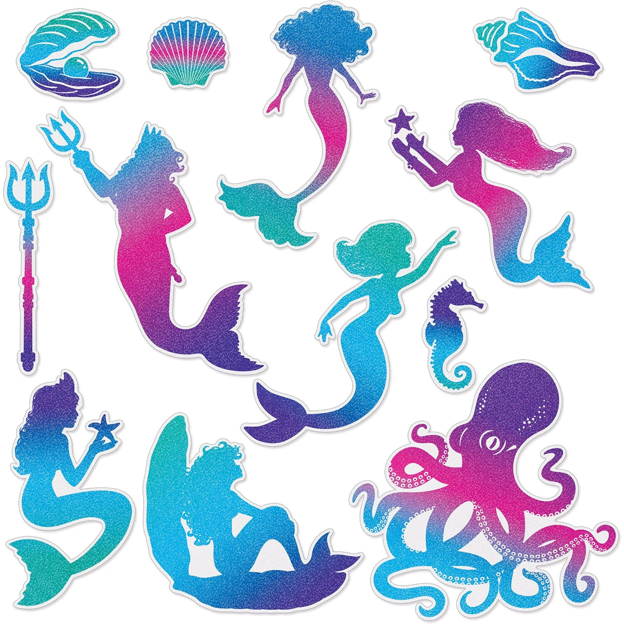 Mermaid Cutouts