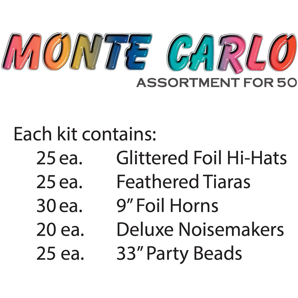 Monte Carlo Asst for 50