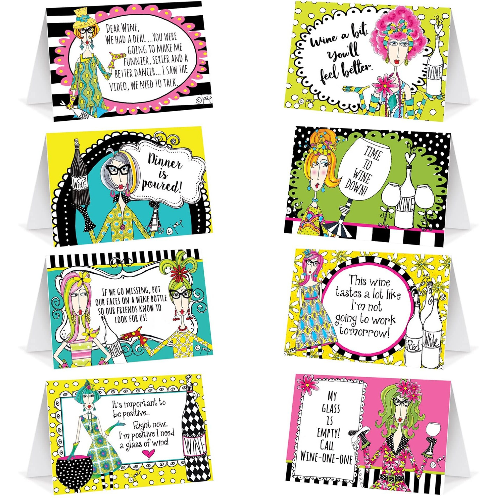 Dolly Mama's Adult Celebratn Table Cards