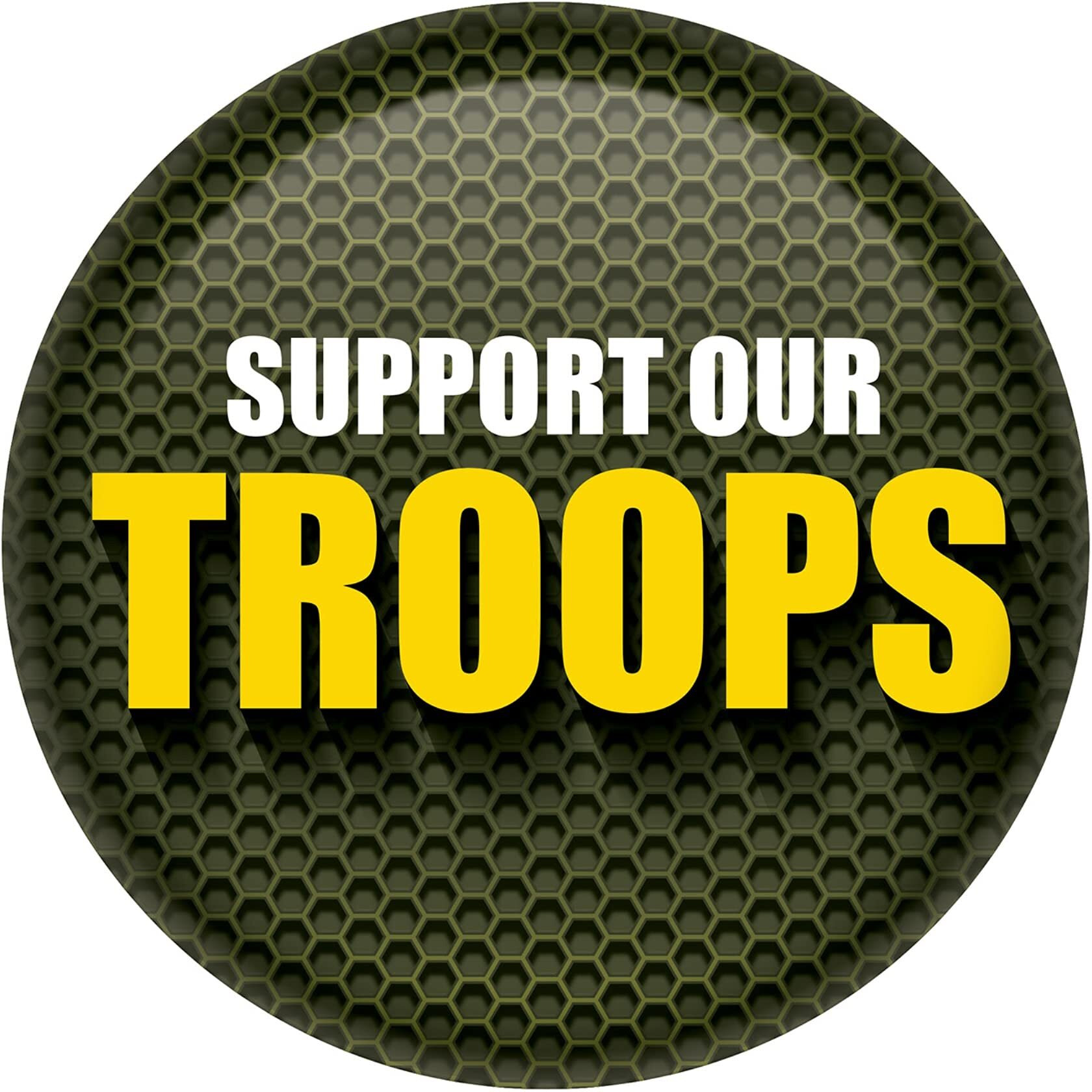 Support Our Troops Button