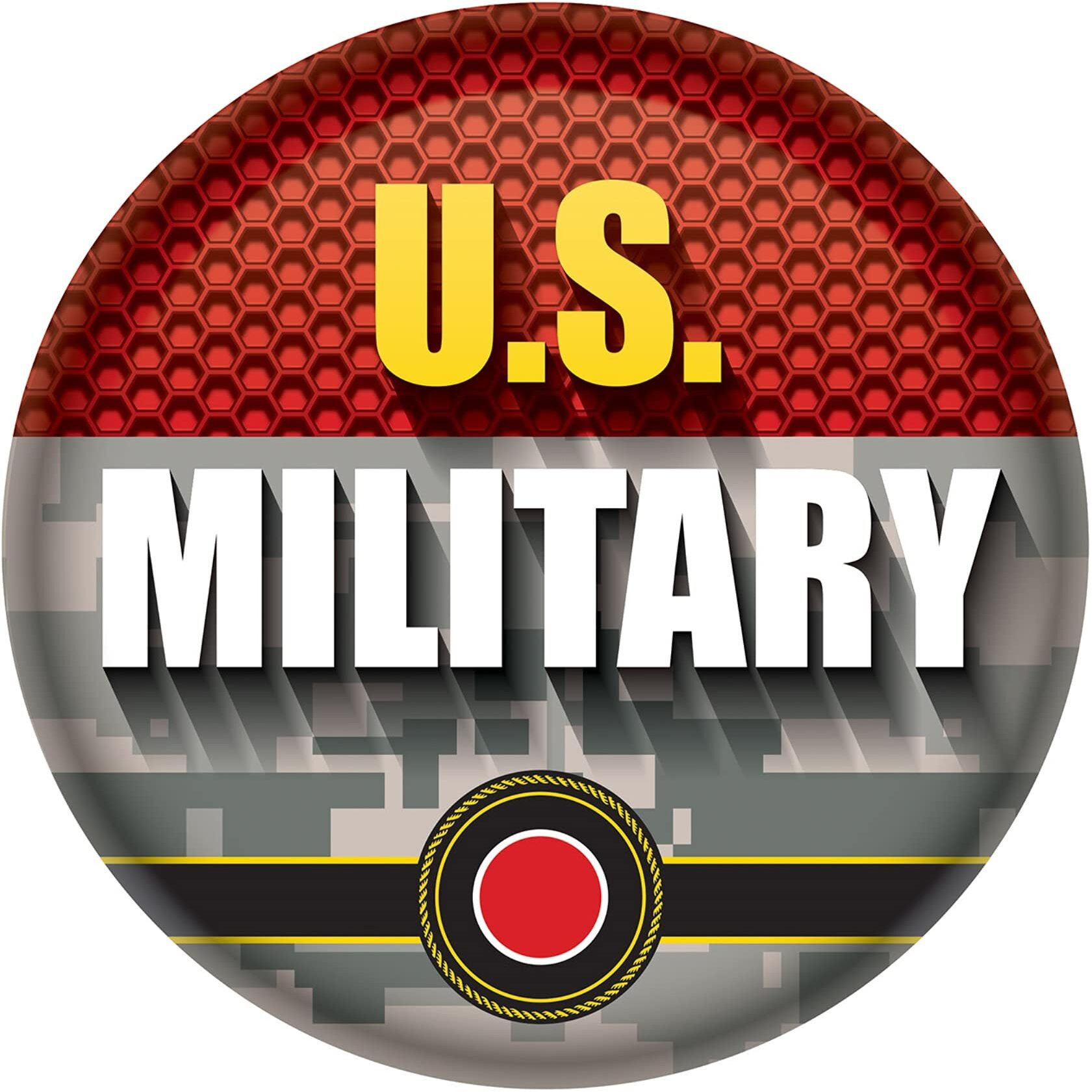 U.S. Military Button