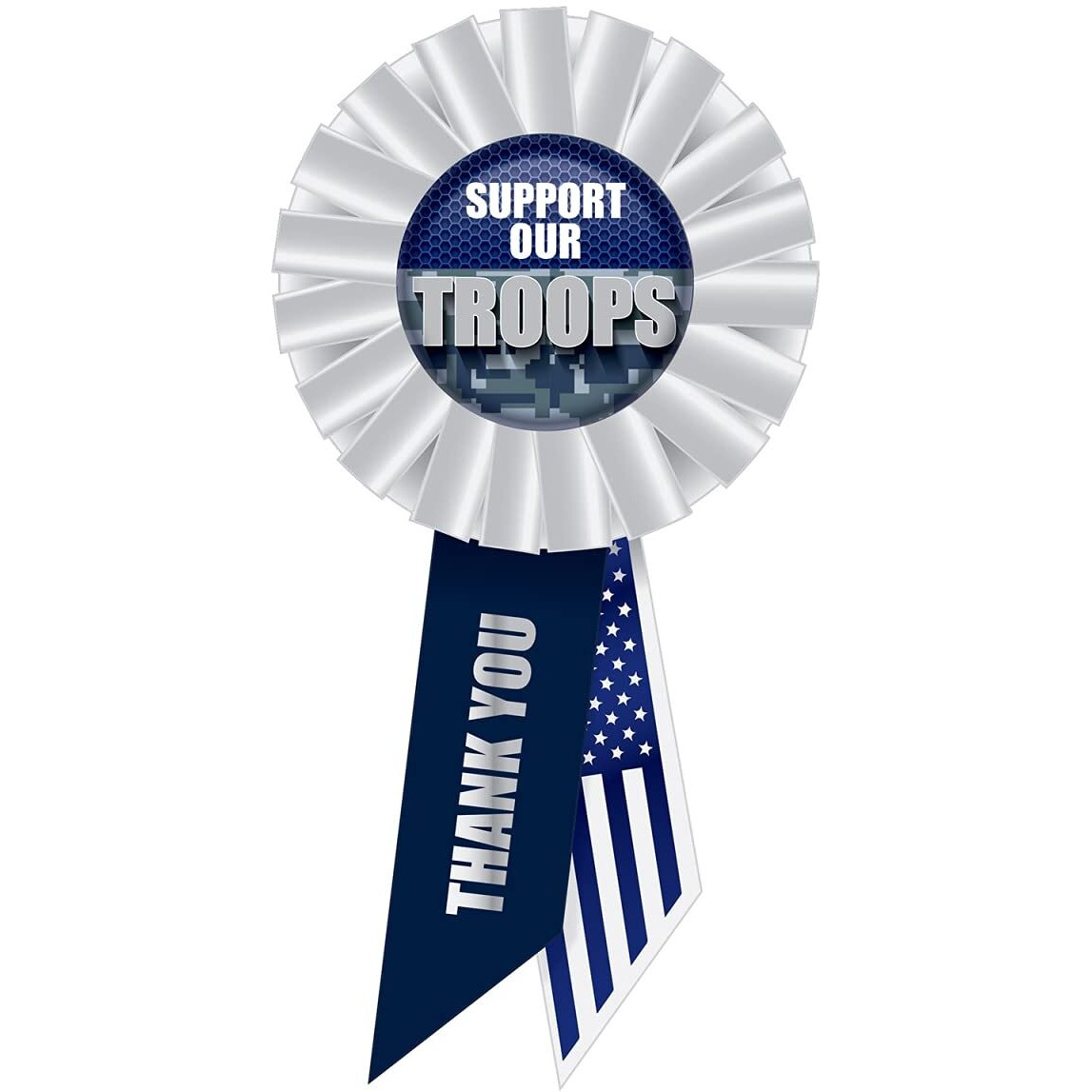 Support Our Troops Rosette