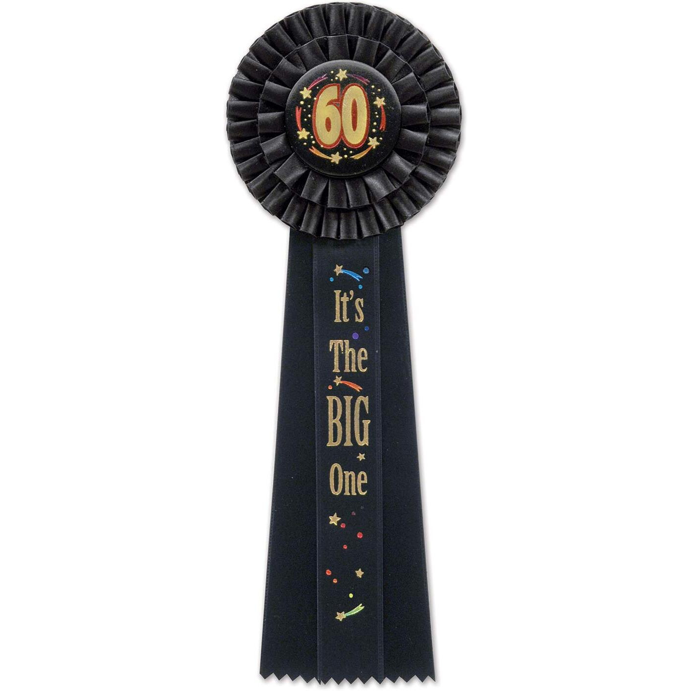 60 It's The Big One Deluxe Rosette