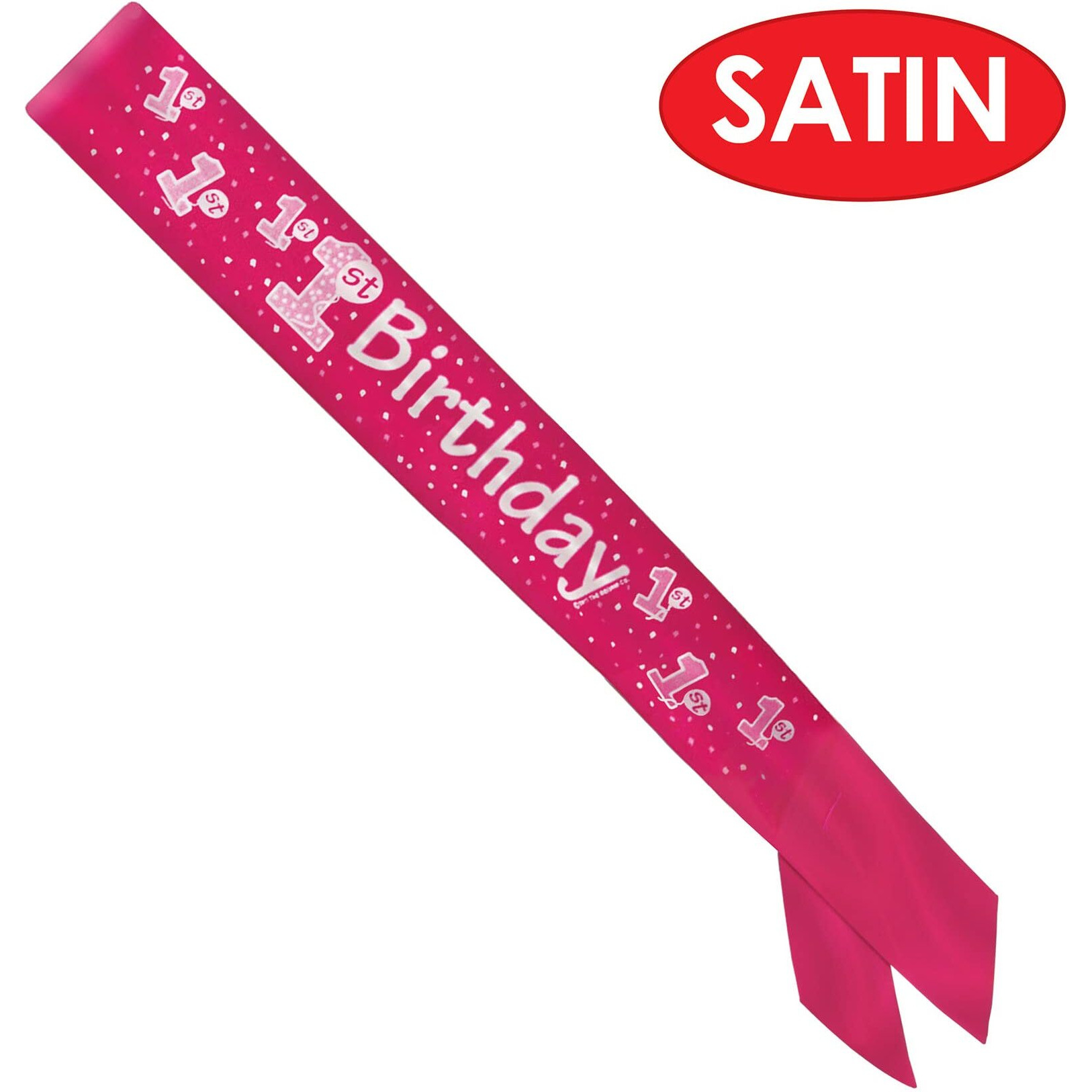 1st  Birthday Satin Sash