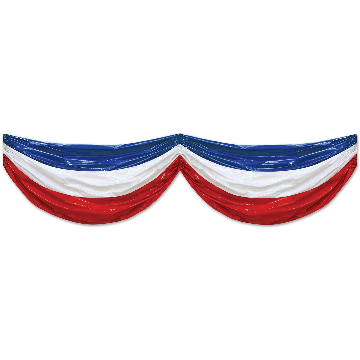 Patriotic Plastic Bunting