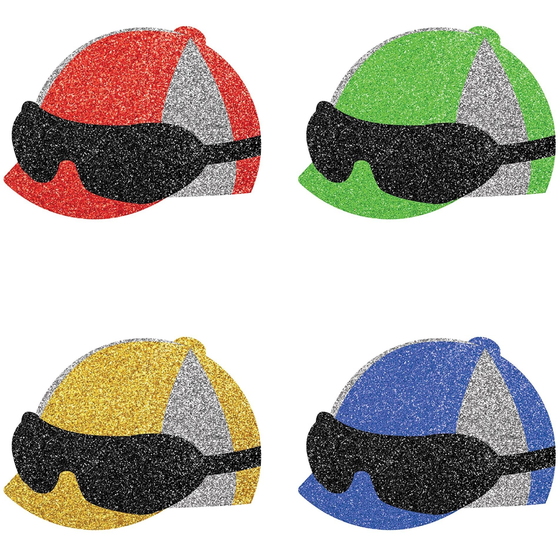 Jockey Helmet Deluxe Sparkle Confetti