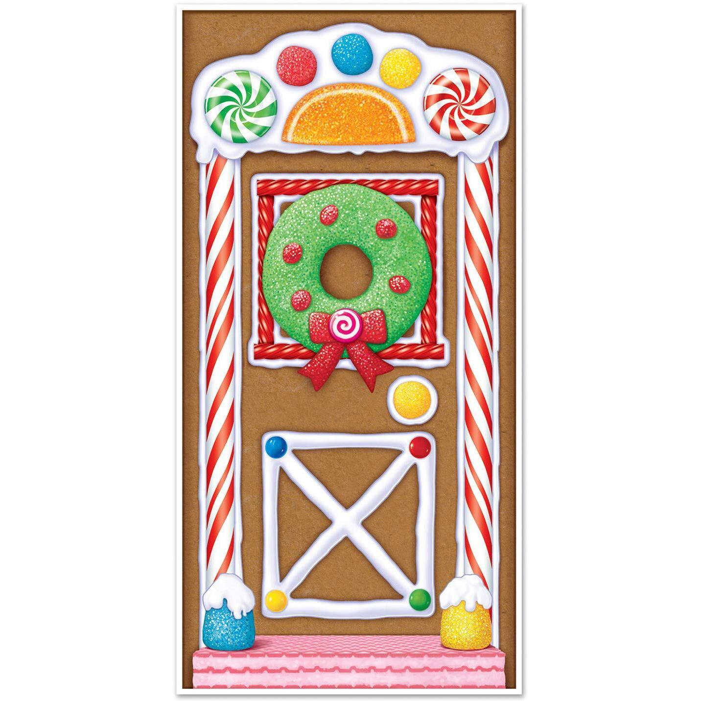 Gingerbread House Door Cover