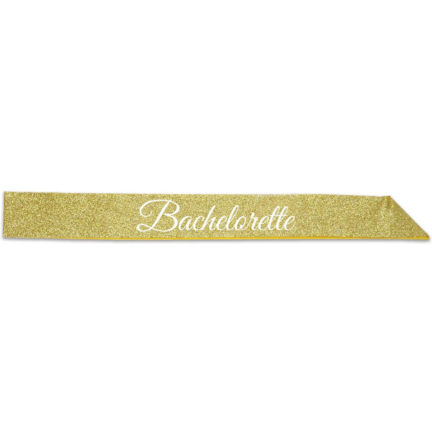 Bachelorette Glittered Sash