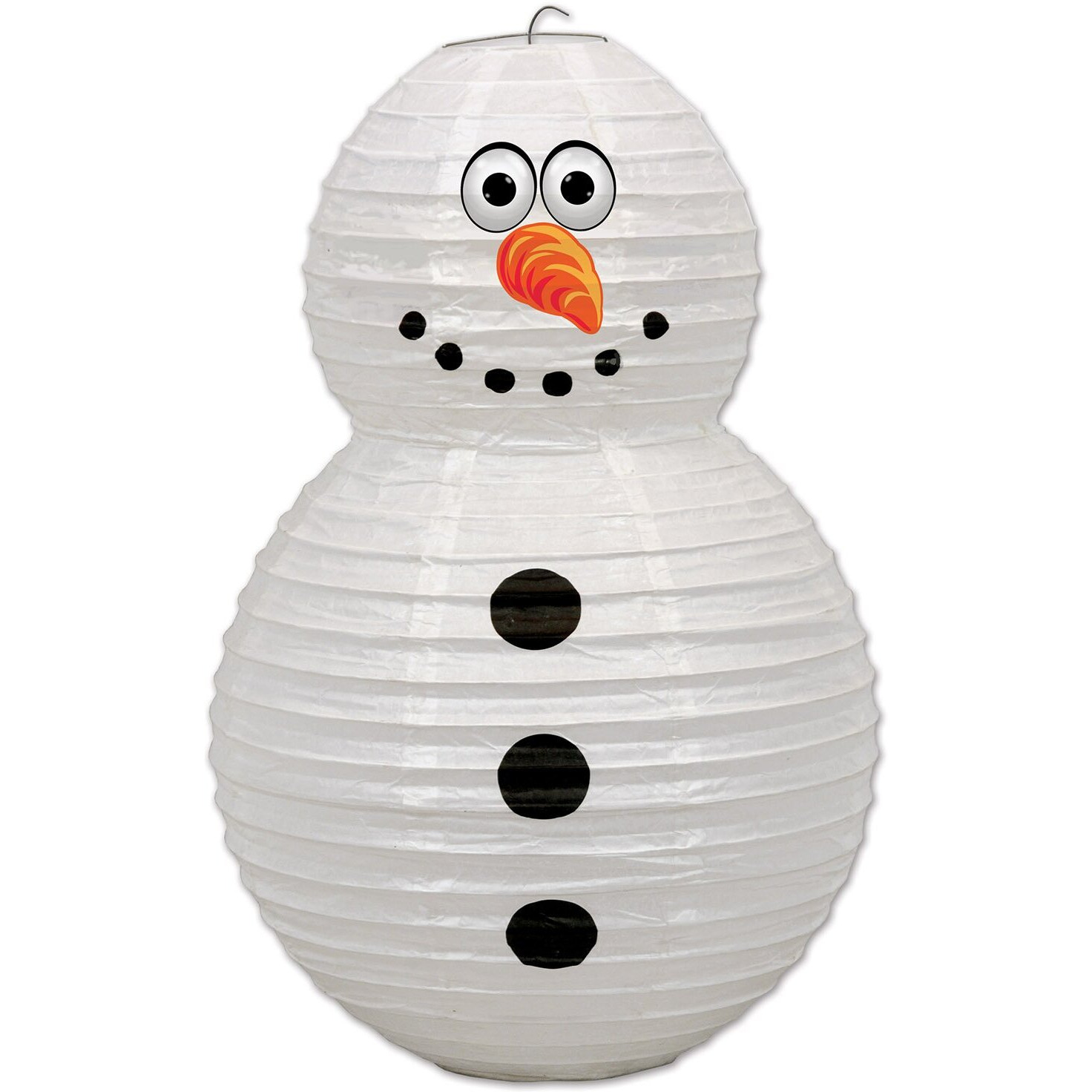 Snowman Paper Lantern