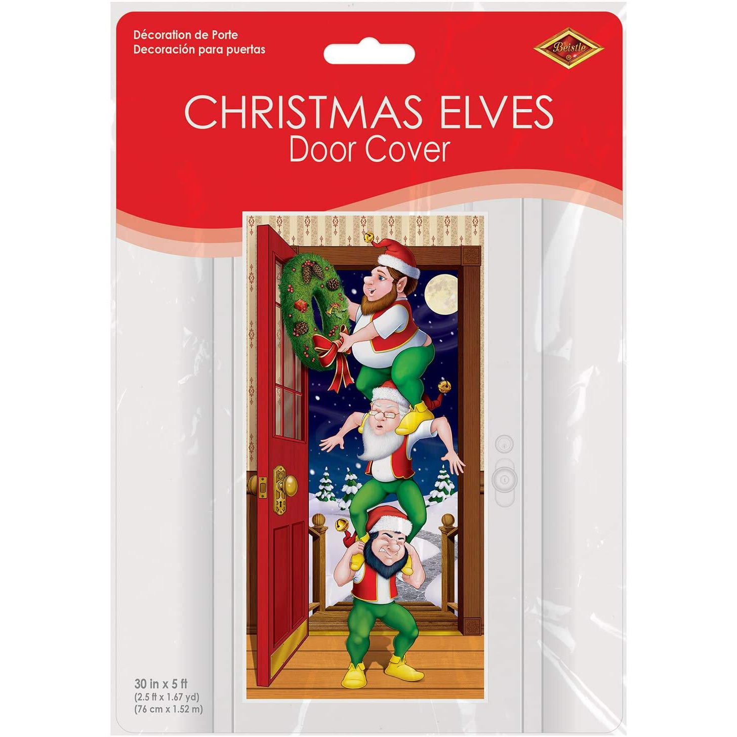 Christmas Elves Door Cover