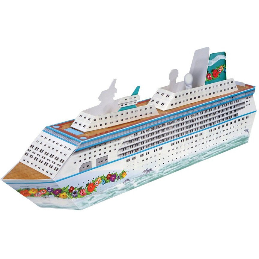 3-D Cruise Ship Centerpiece