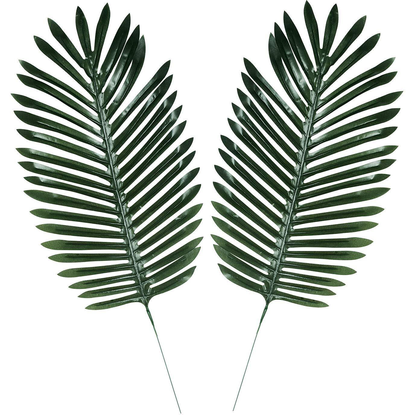 Fabric Fern Palm Leaves