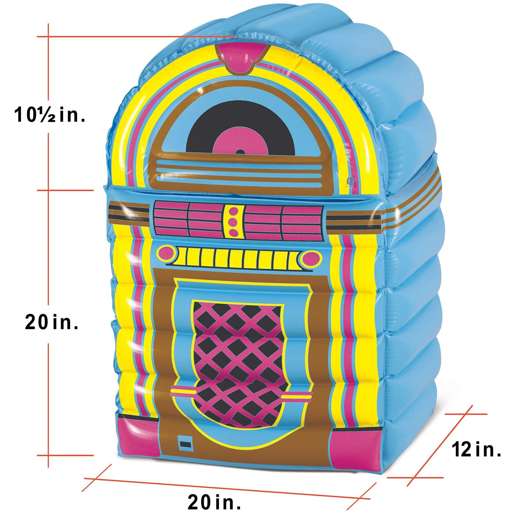 Inflatable Jukebox Cooler