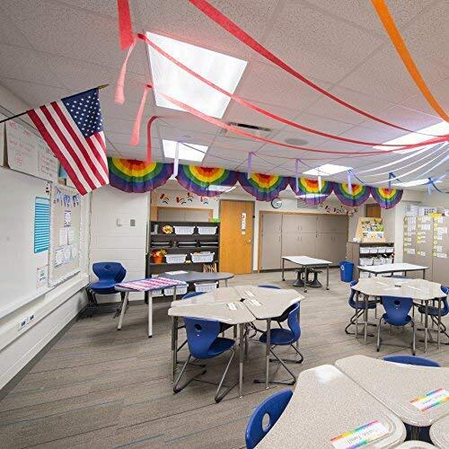 Rainbow Fabric Bunting