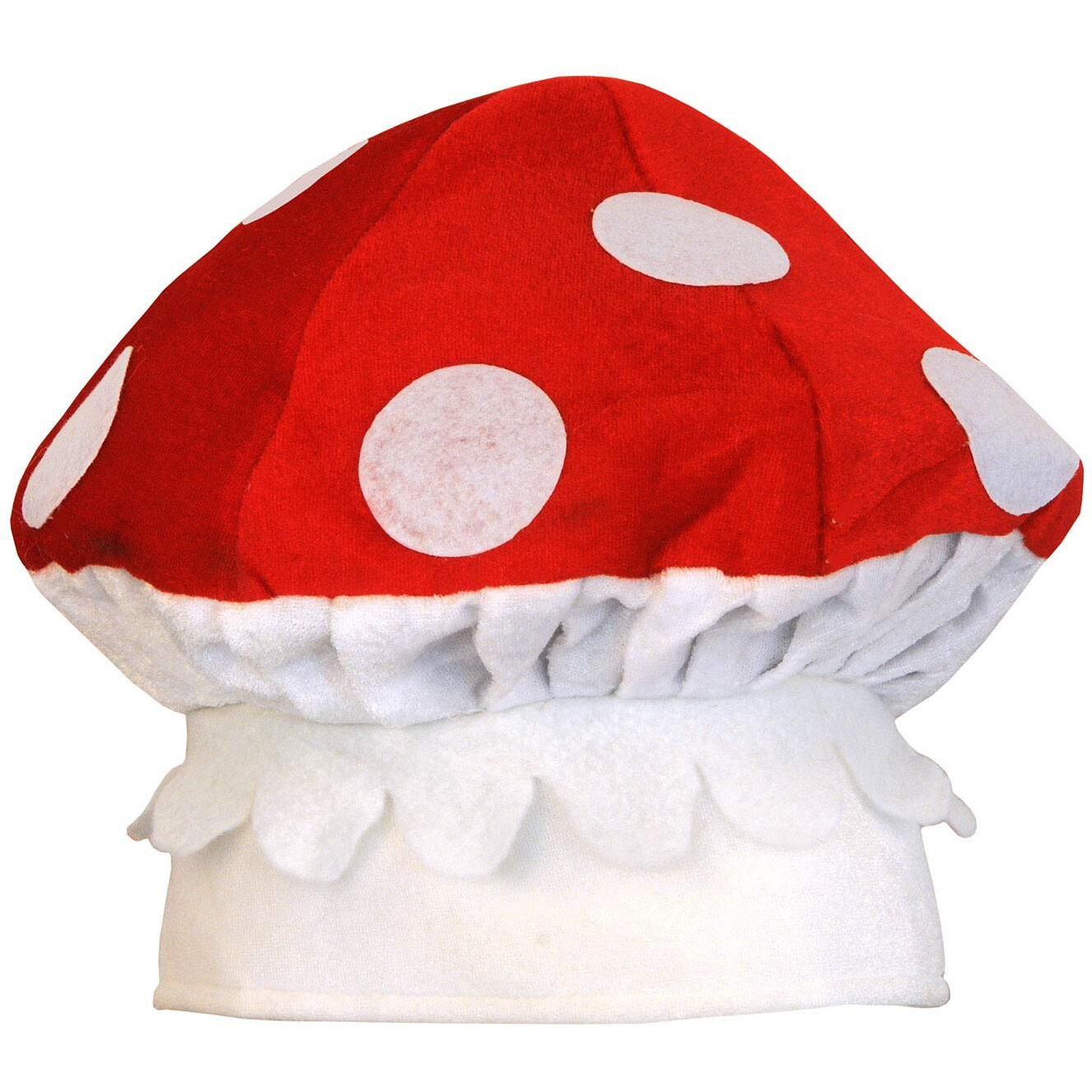 Plush Mushroom Hat