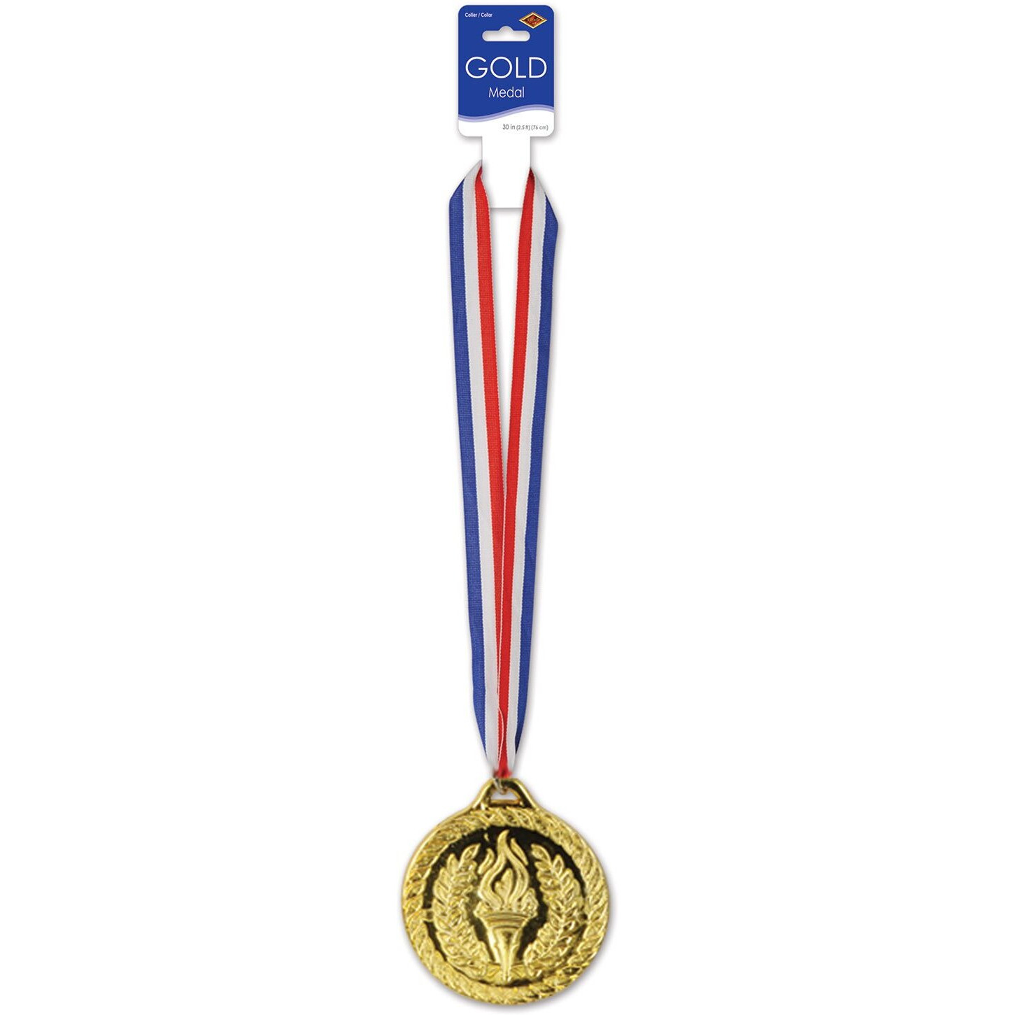 Gold Medal w/Ribbon