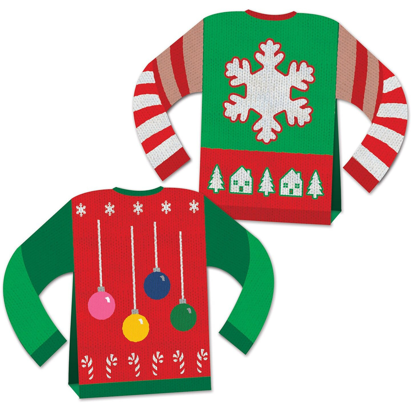 3-D Ugly Sweater Centerpiece