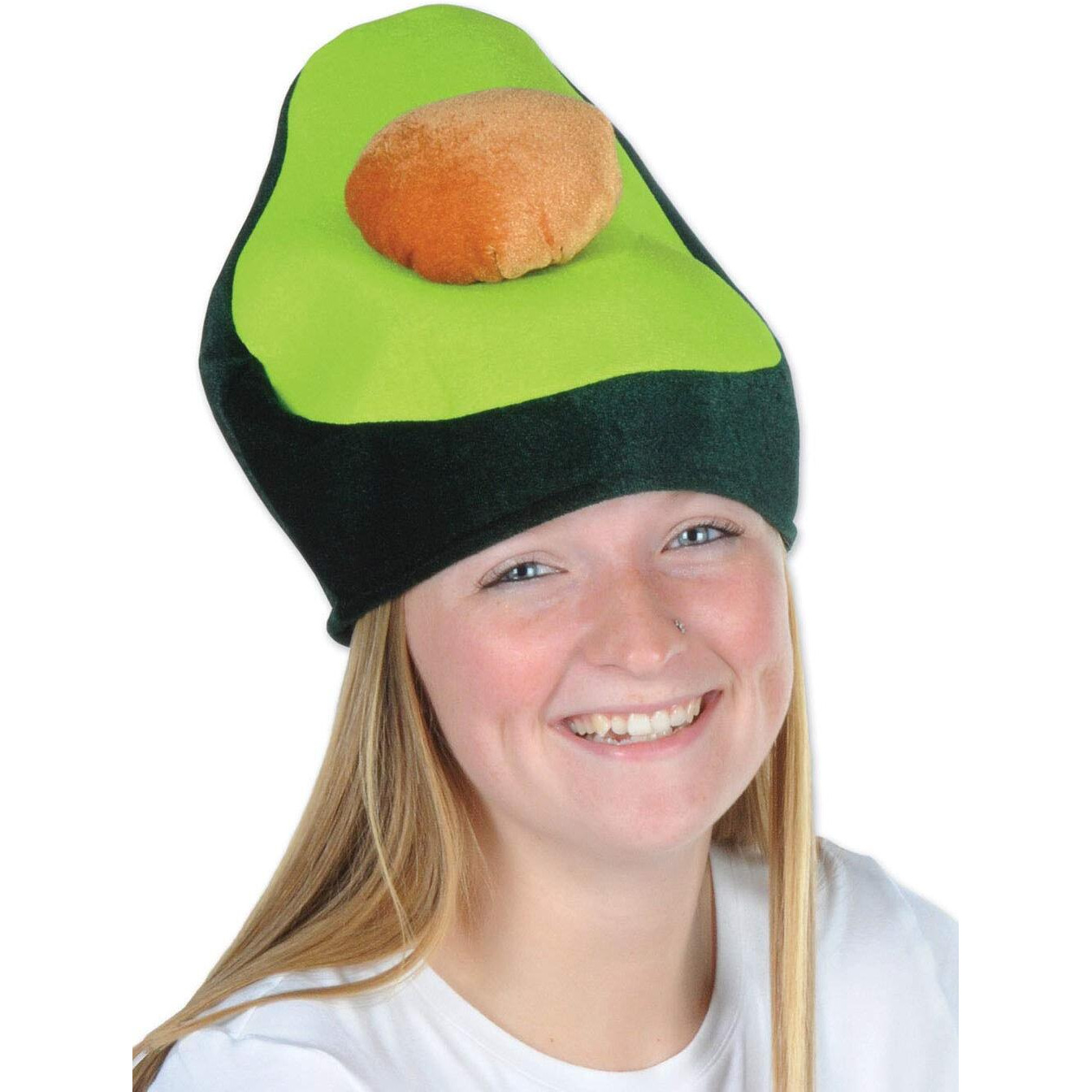 Plush Avocado Hat