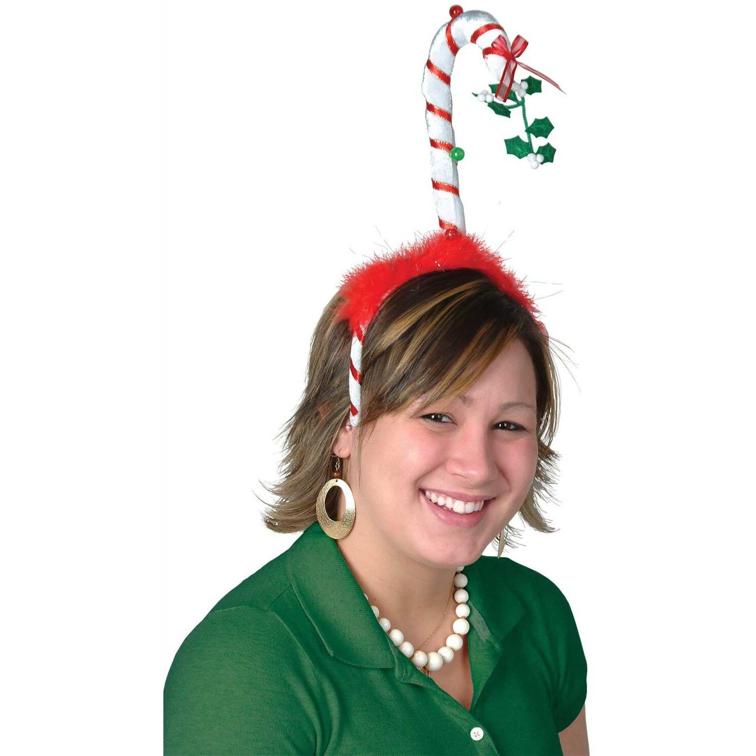 Mistletoe Candy Cane Bopper