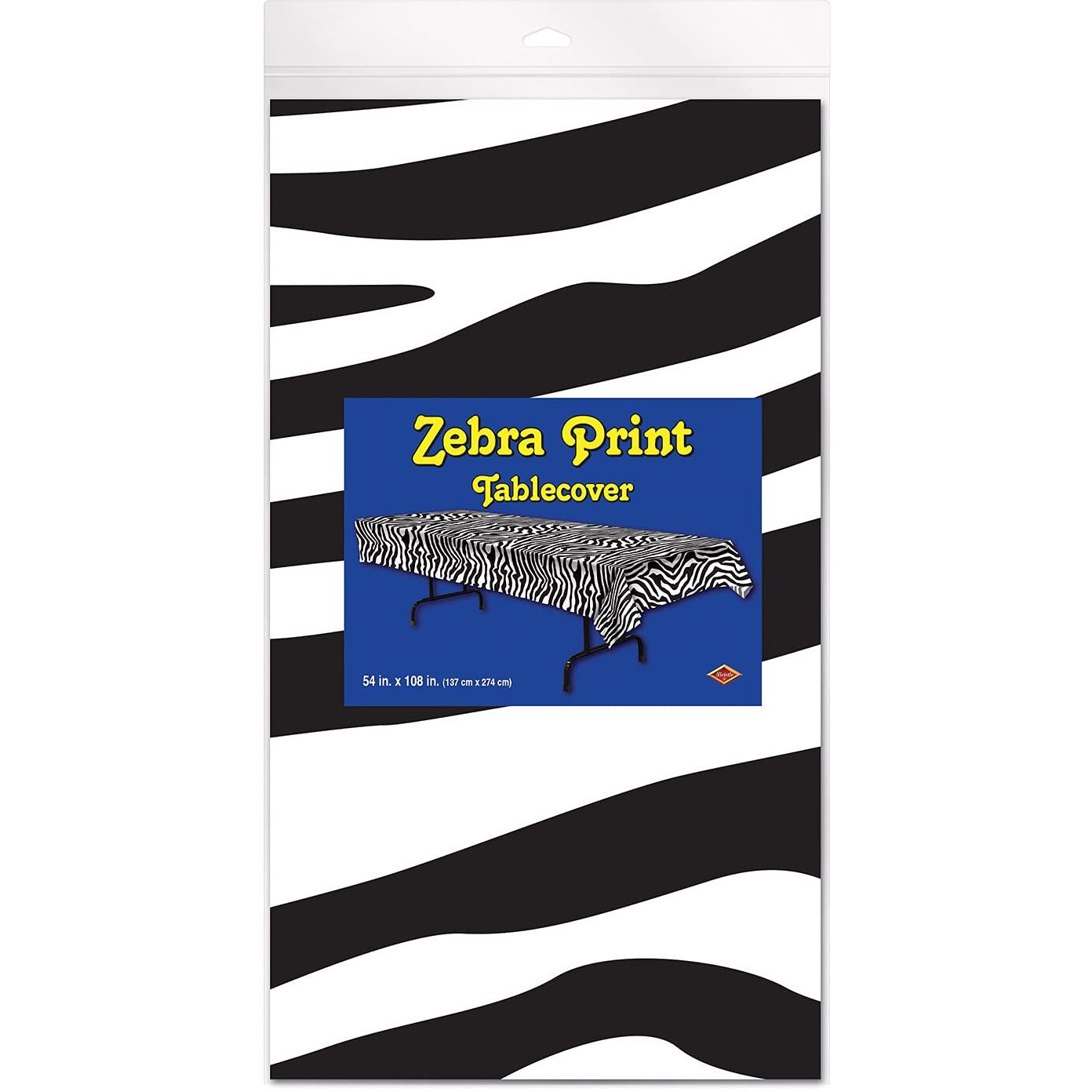 Zebra Print Tablecover