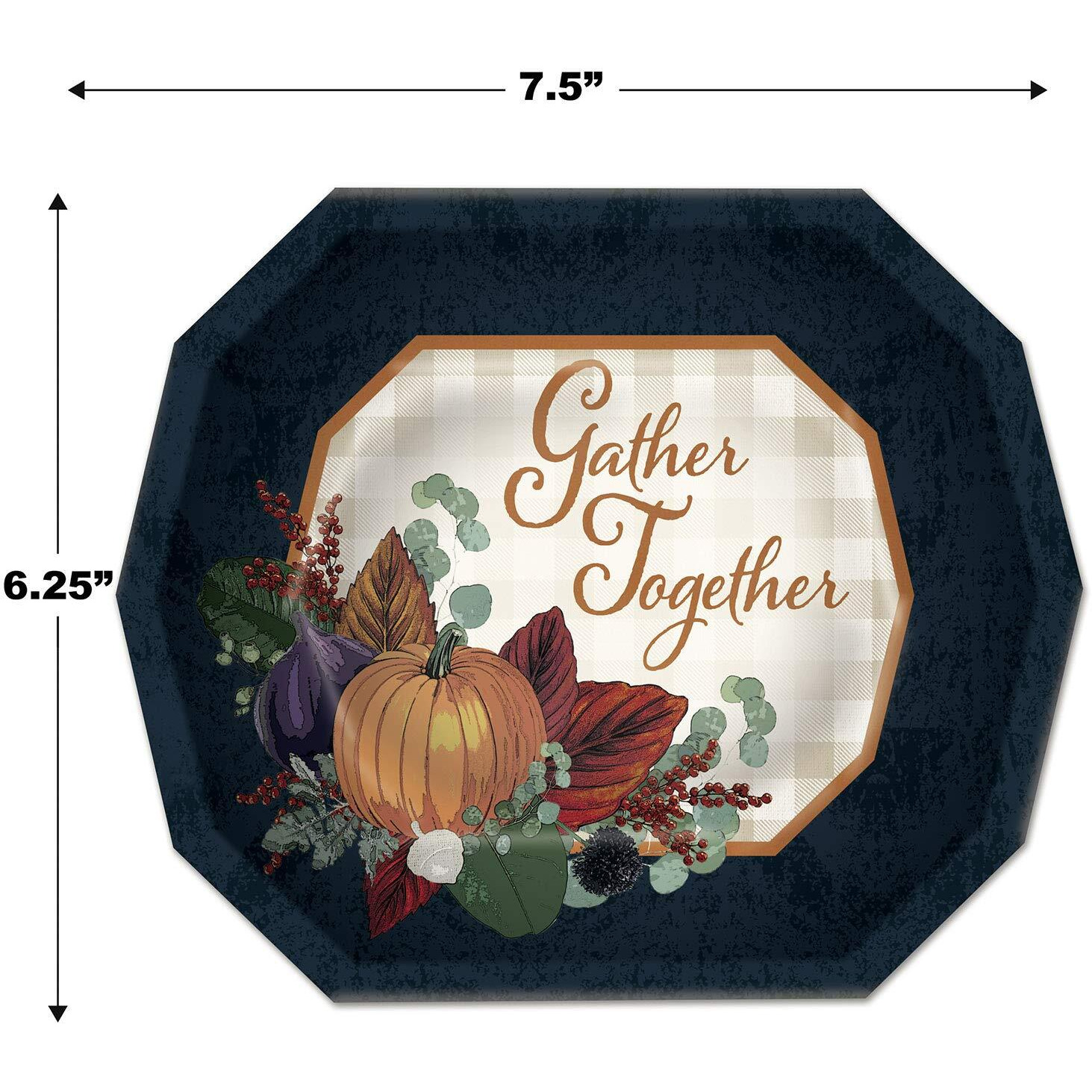 Fall Thanksgiving Dessert Plates