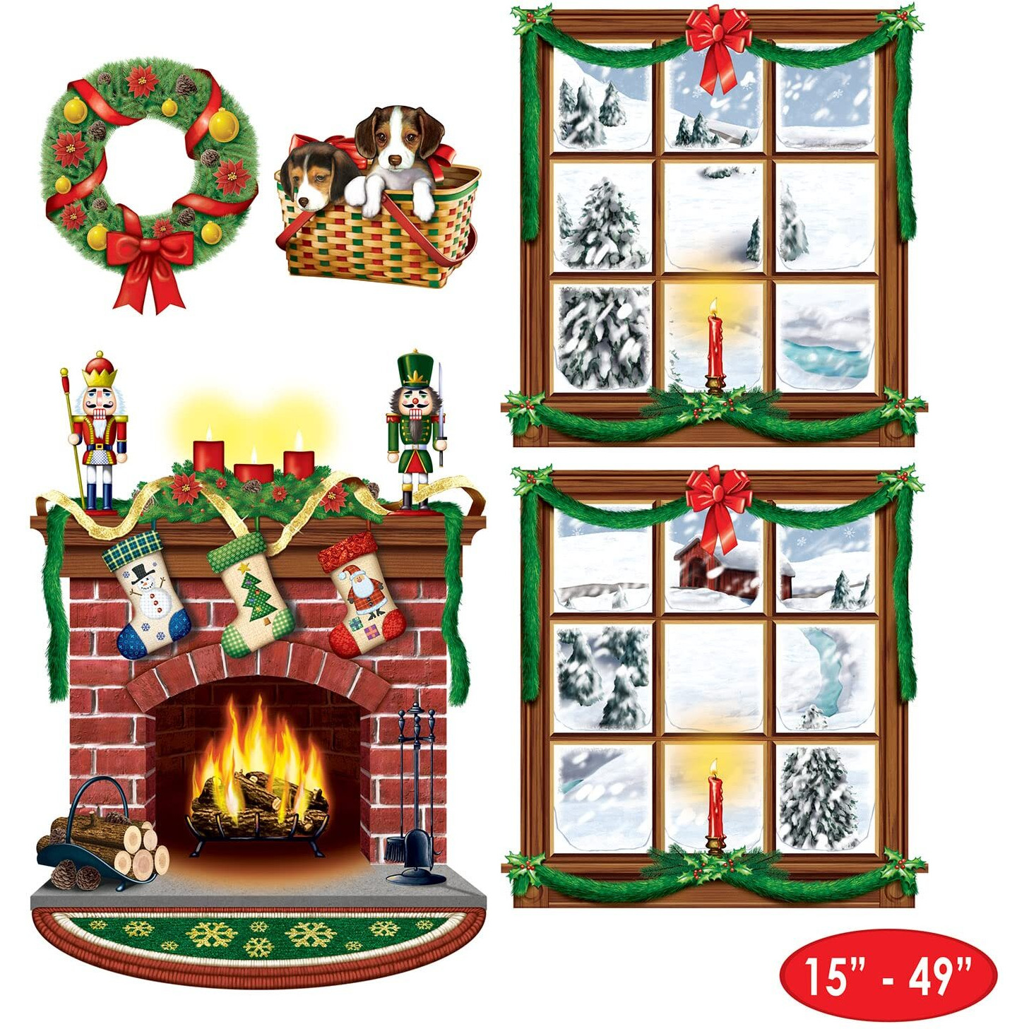 Indoor Christmas Decor Props