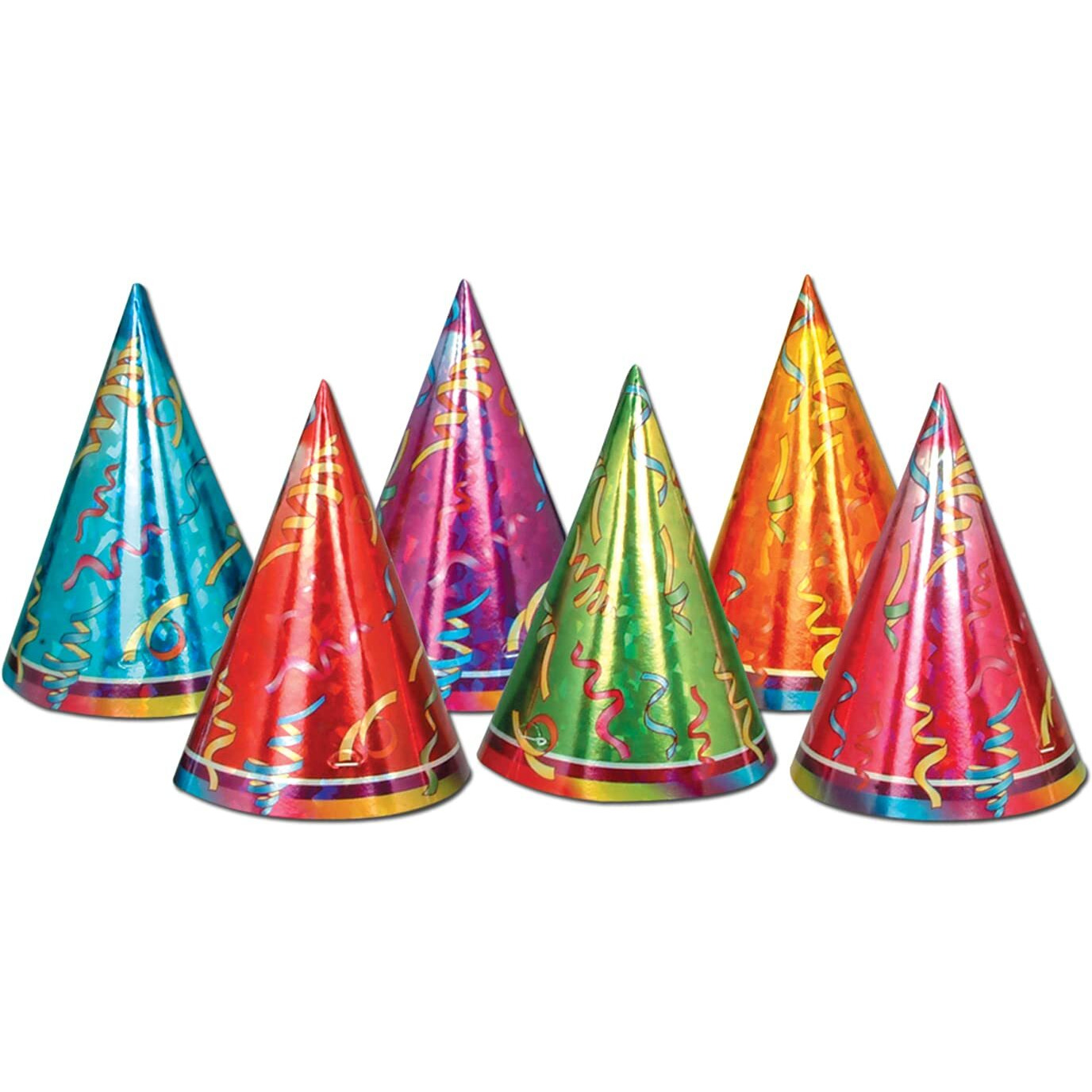 Prismatic Cone Hats