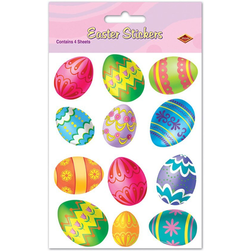 Easter Egg Stickers