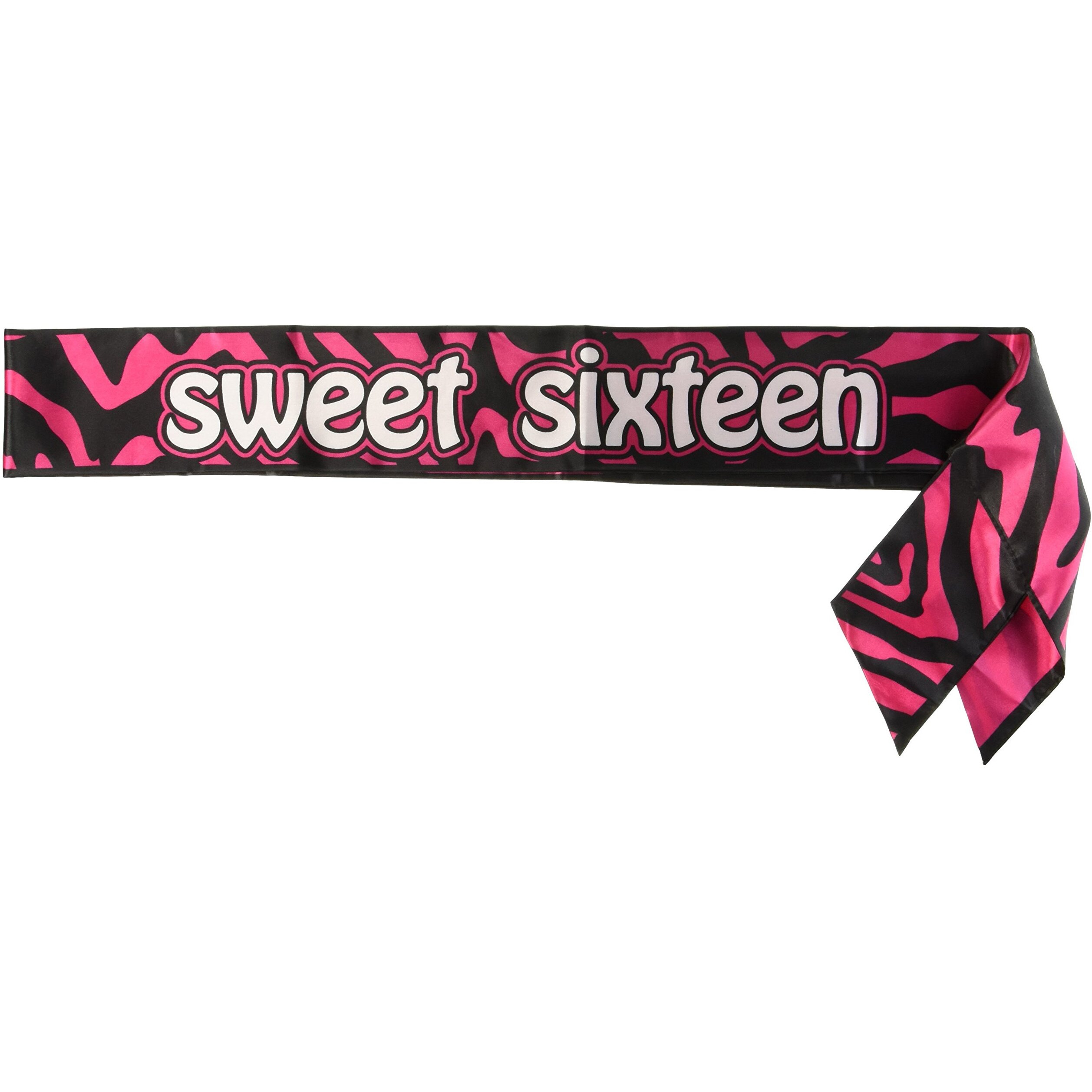 Sweet Sixteen Satin Sash