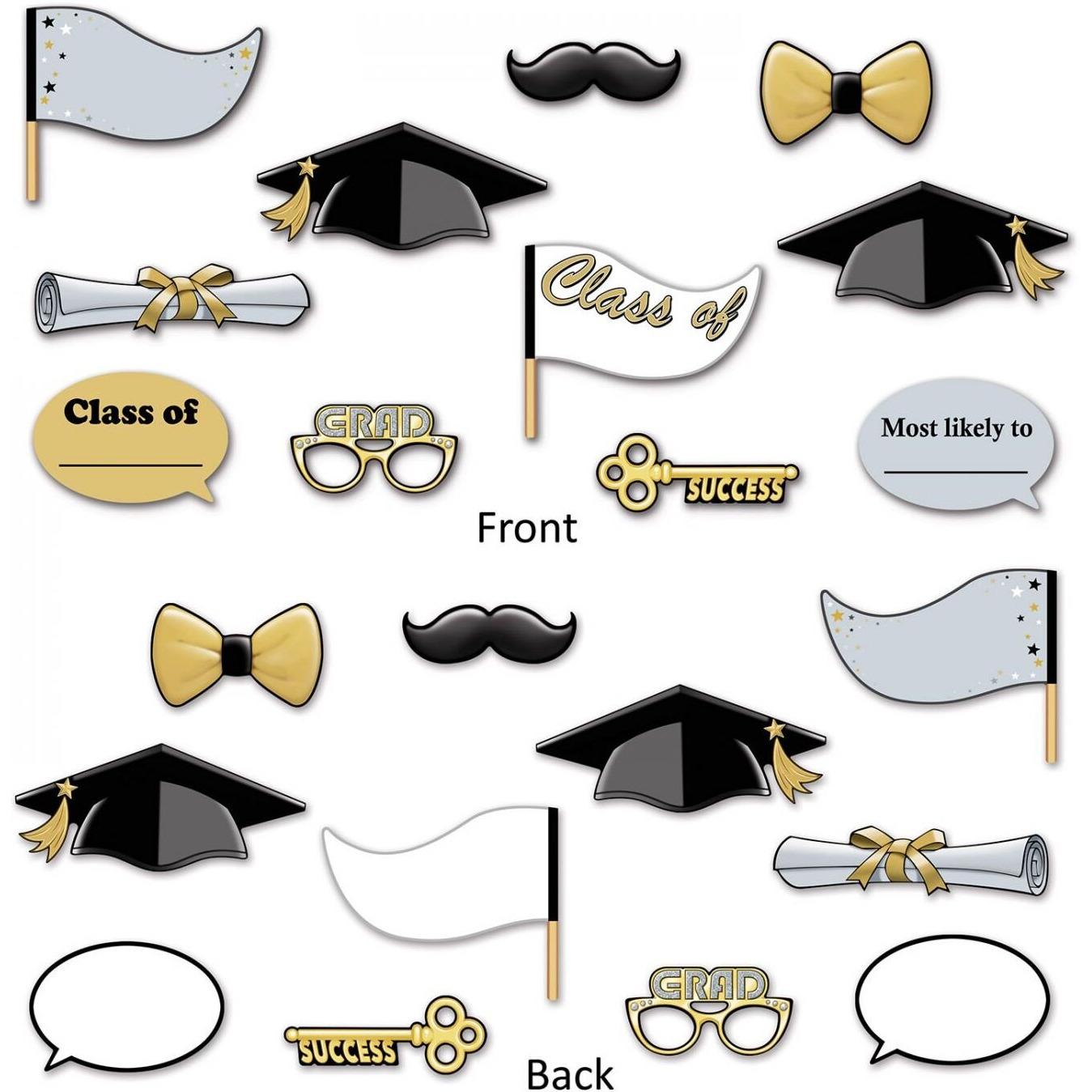 Graduation Photo Fun Signs