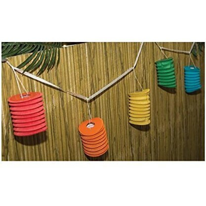 Rainbow Lantern Garland