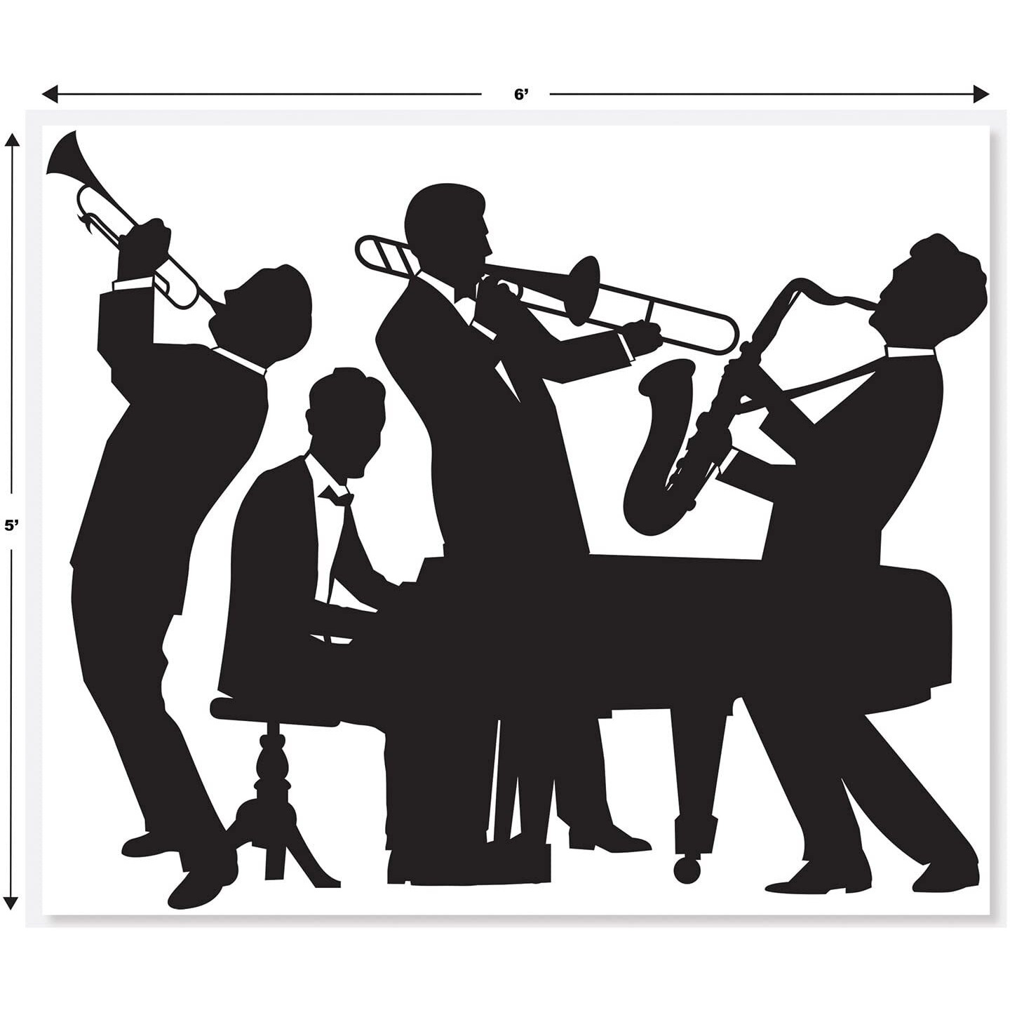 Great 20's Jazz Band Insta-Mural