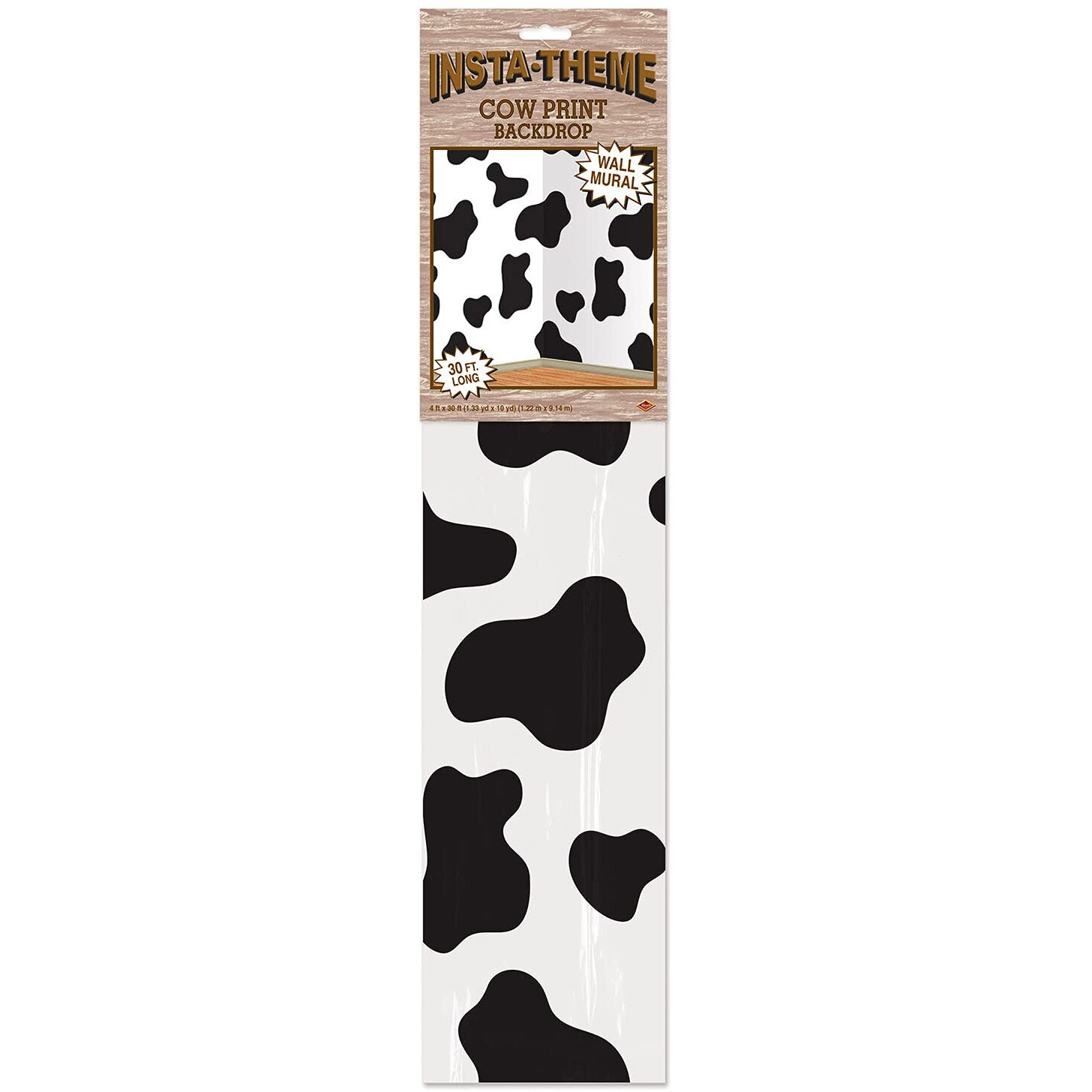 Cow Print Backdrop