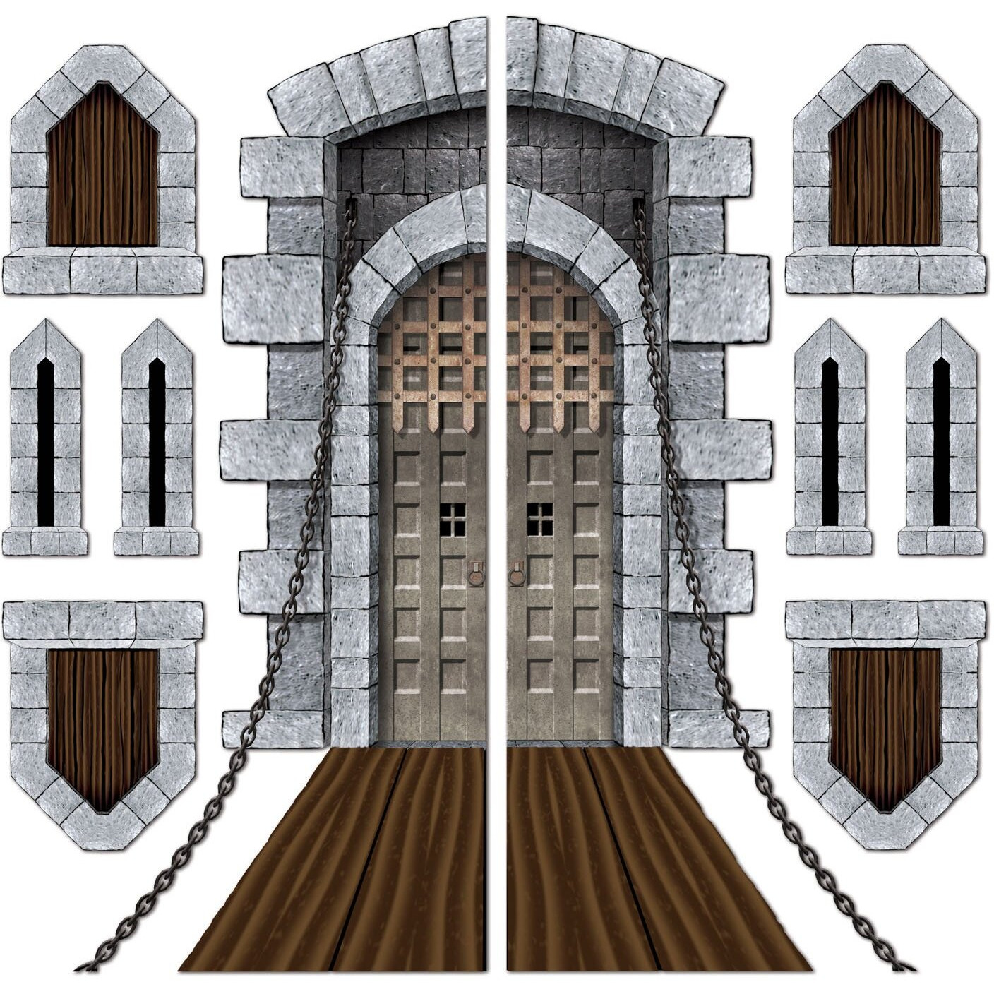 Castle Door & Window Props