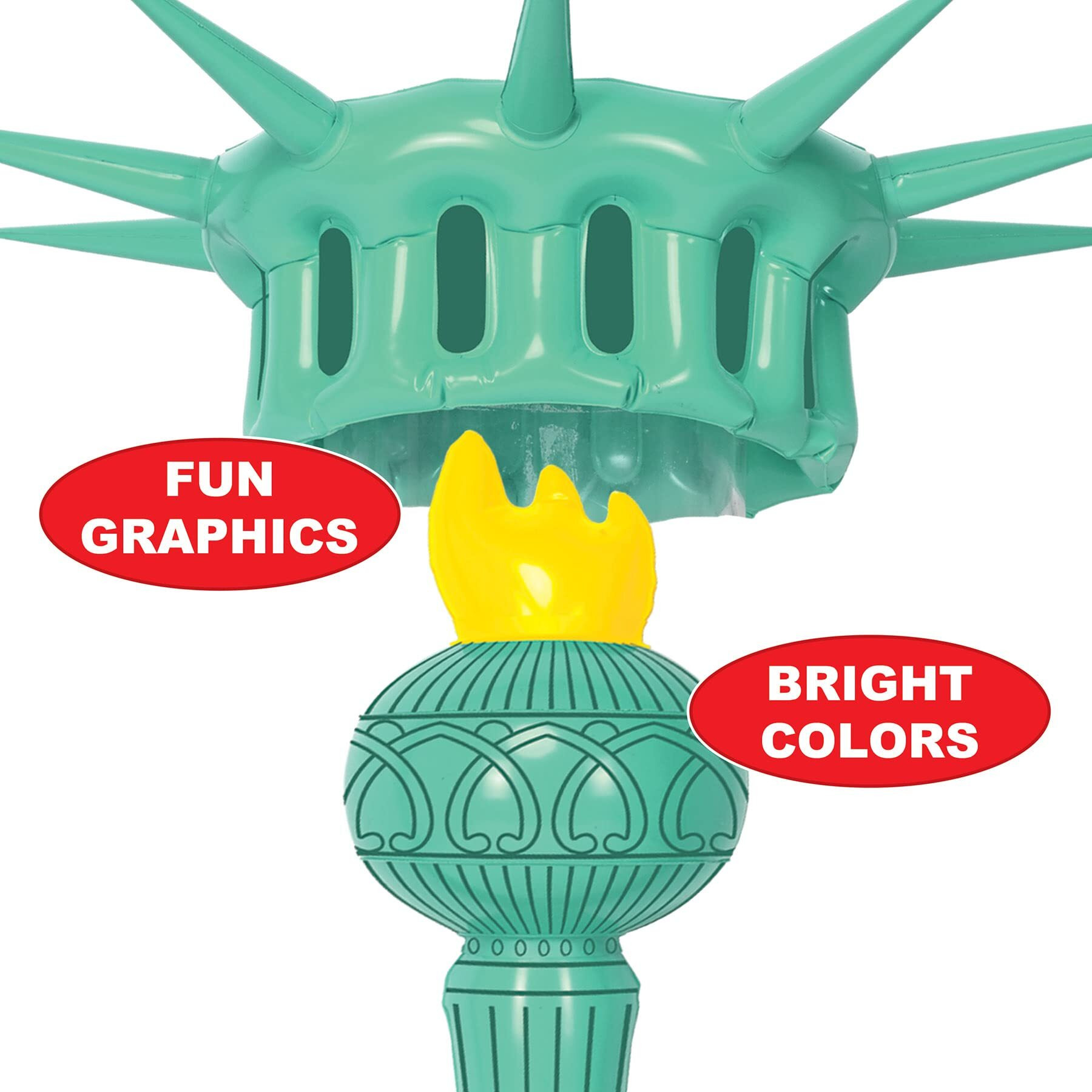 Inflatable Statue Of Liberty WearableSet