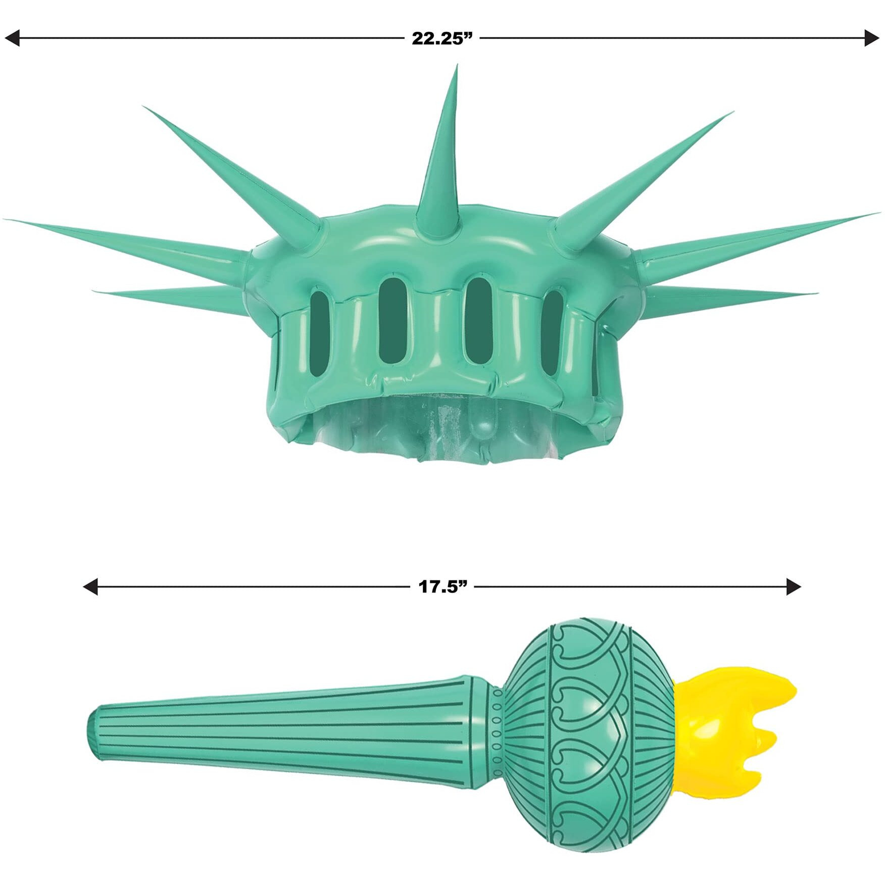 Inflatable Statue Of Liberty WearableSet