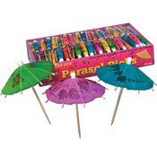 Boxed Party Parasol Picks