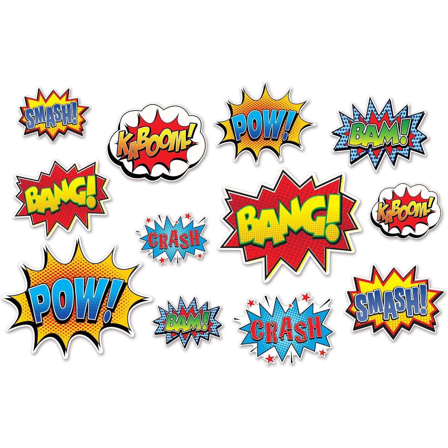 Hero Action Sign Cutouts