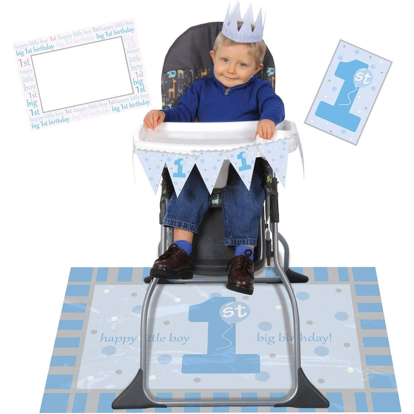 1st  Birthday High Chair Decorating Kit