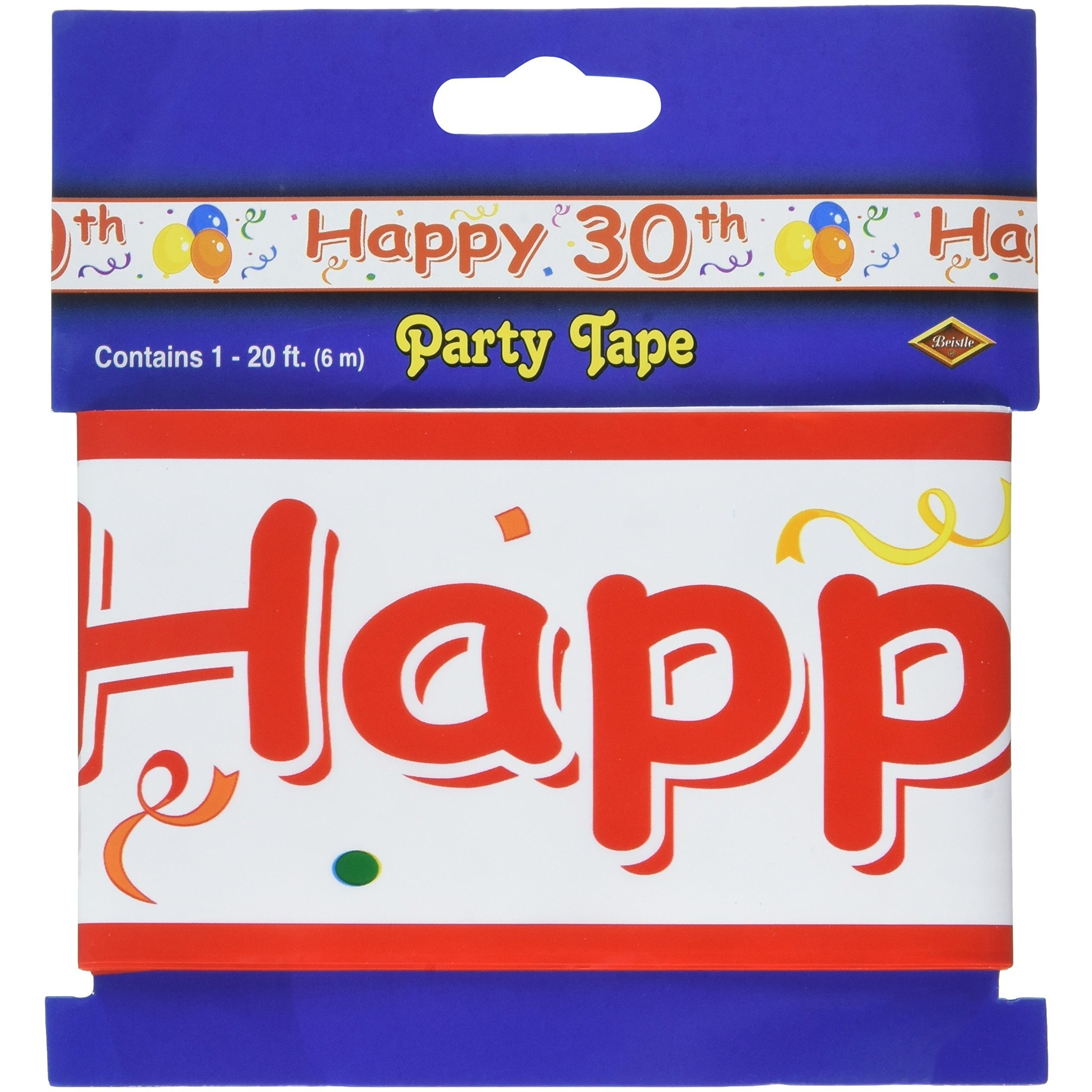 Happy  30th  Birthday Party Tape