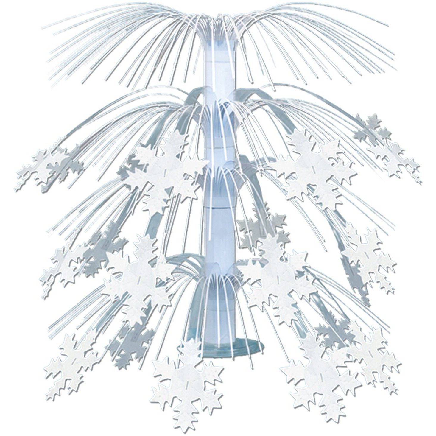 Snowflake Cascade Centerpiece