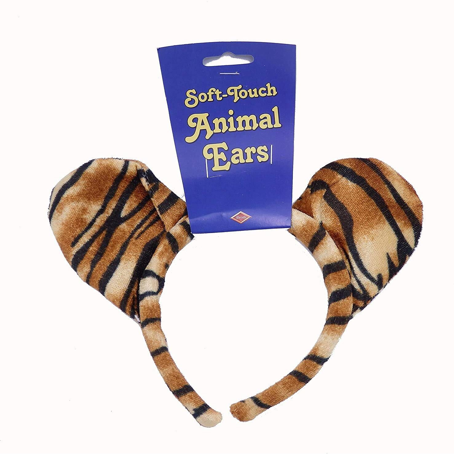 Soft-Touch Animal Print Ears