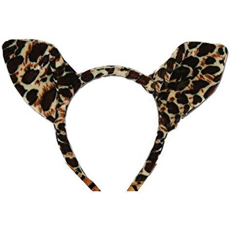 Soft-Touch Animal Print Ears