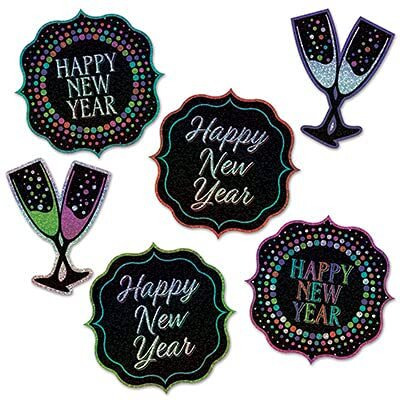 Happy New Year Cutouts