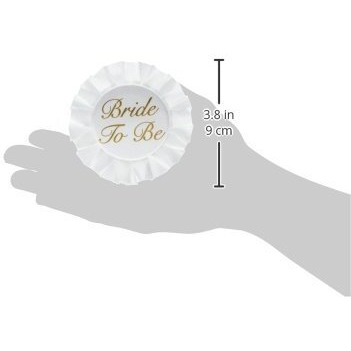 Bride To Be Satin Button