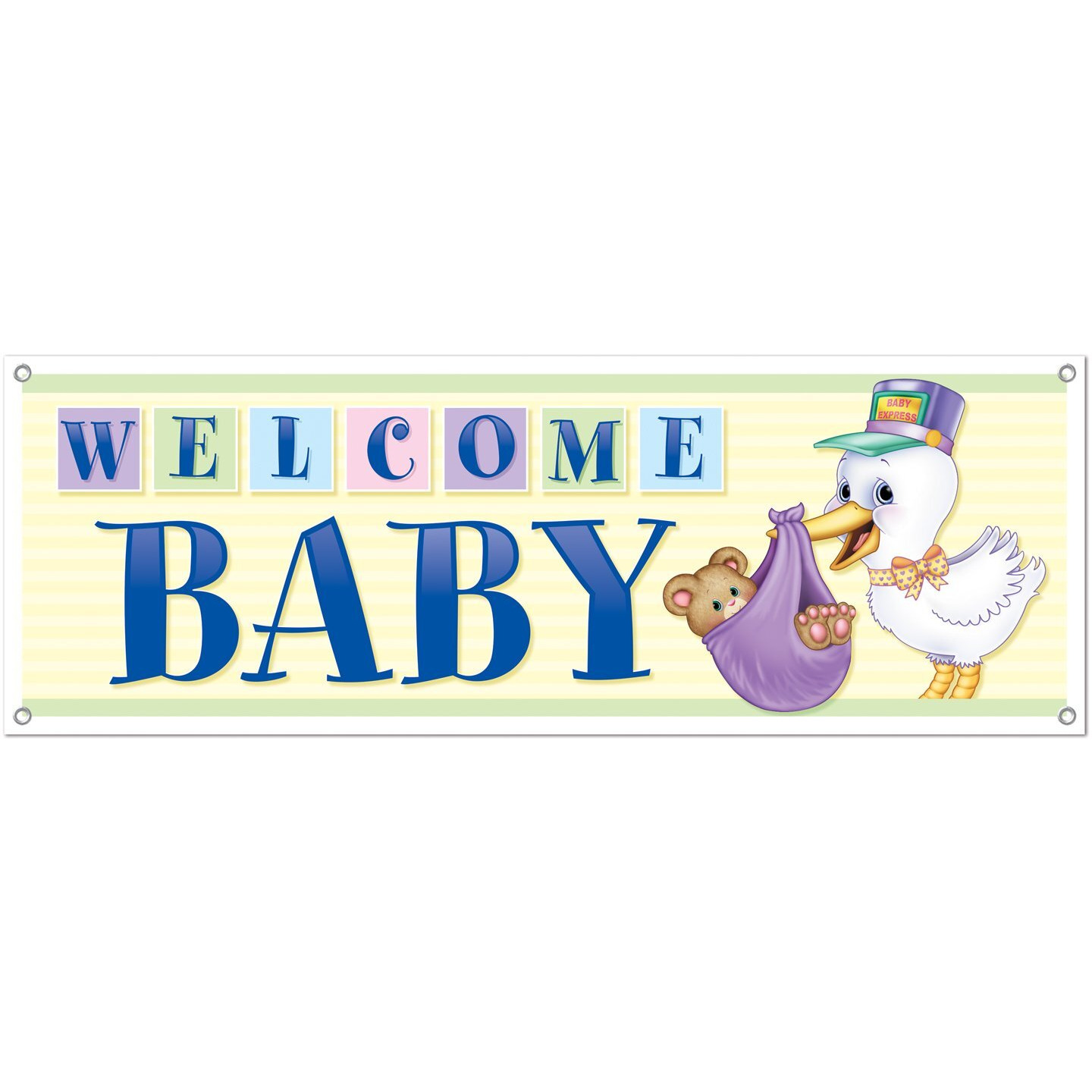 Welcome Baby Sign Banner