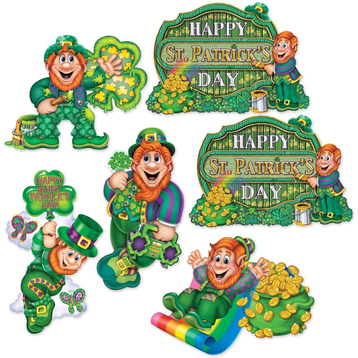 St Patrick's Day Cutouts