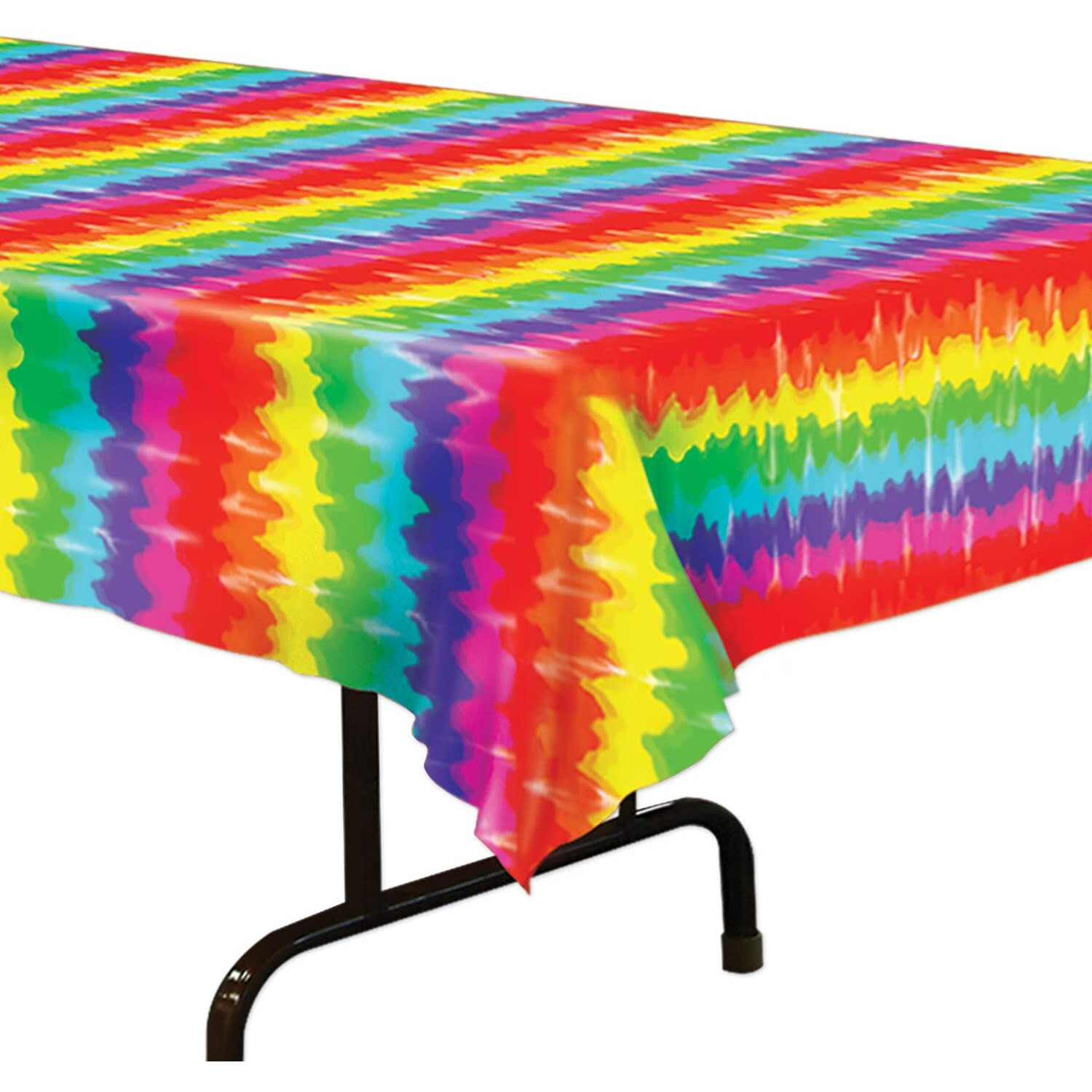 Tie-Dyed Tablecover